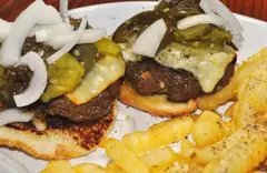 Burger + French Fries